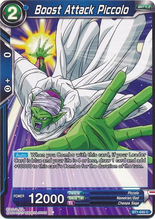 Boost Attack Piccolo BT1-045 C